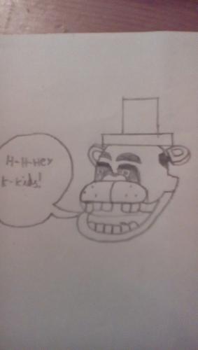 Freddy Fazbear head (next is body plus ask for tutorial!!!)